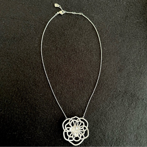 Authentic Swarovski Flower Necklace - Picture 5 of 9